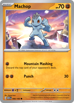 Machop 151 #66
