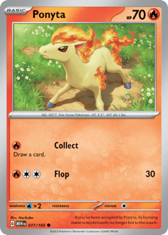 Ponyta 151 #77