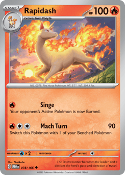 Rapidash 151 #78
