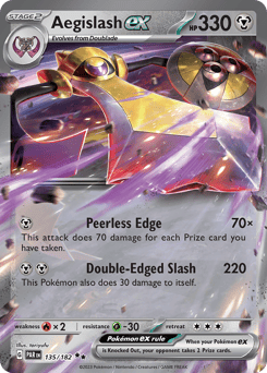 Aegislash ex Paradox Rift #135