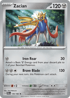 Zacian Paradox Rift #136