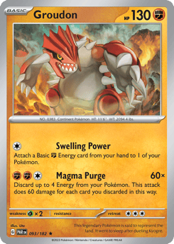 Groudon Paradox Rift #93