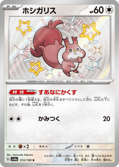 Japanese Skwovet (ホシガリス)