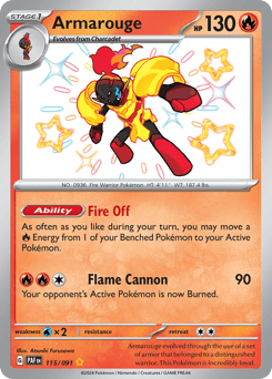 Crimanzo Paldean Fates #115