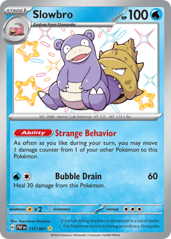 Slowbro Paldean Fates #117
