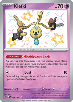Clavion Paldean Fates #159