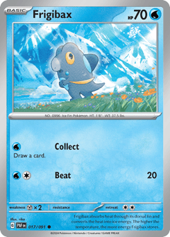 Frigibax Paldean Fates #17