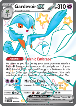 Gardevoir ex Paldean Fates #217