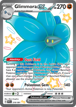 Glimmora ex Paldean Fates #218