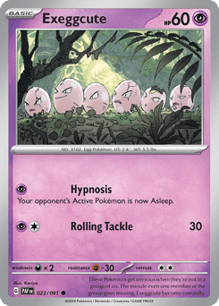 Exeggcute Paldean Fates #23
