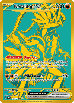Koraidon-ex Paldean Fates #245