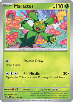 Maractus Paldean Fates #3