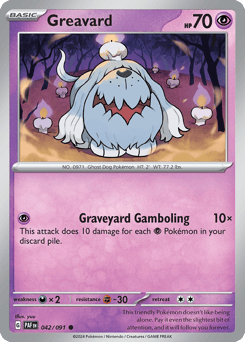Greavard Paldean Fates #42