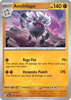 Annihilape Paldean Fates #47