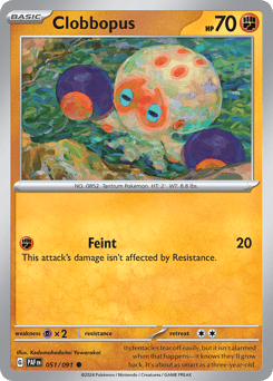 Clobbopus Paldean Fates #51