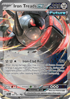 Iron Treads ex Paldean Fates #66