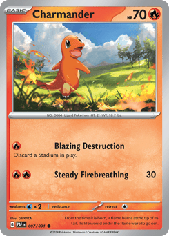 Charmander Paldean Fates #7