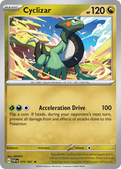 Cyclizar Paldean Fates #70