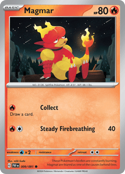 Magmar Paldean Fates #9