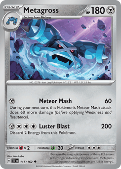 Metagross Temporal Forces #115