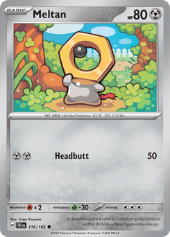 Meltan Temporal Forces #116