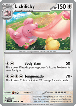 Lickilicky Temporal Forces #125