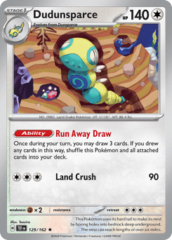 Dudunsparce Temporal Forces #129
