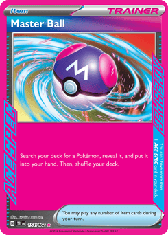 Master Ball Temporal Forces #153