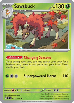 Sawsbuck Temporal Forces #17