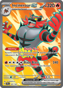 Incineroar ex Temporal Forces #187