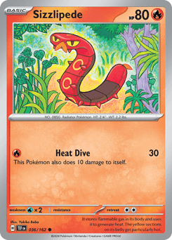 Sizzlipede Temporal Forces #36