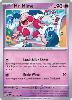 Mr. Mime Temporal Forces #63