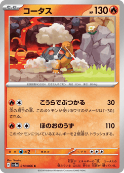 Japanese Torkoal (コータス)