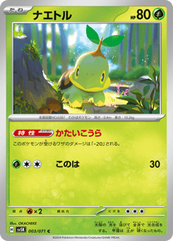 Japanese Turtwig (ナエトル)