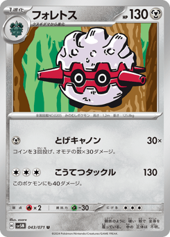 Japanese Forretress (フォレトス)