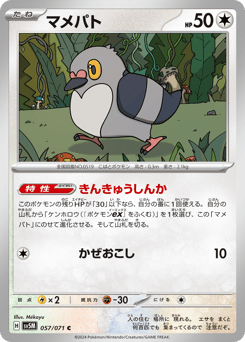 Japanese Pidove (マメパト)