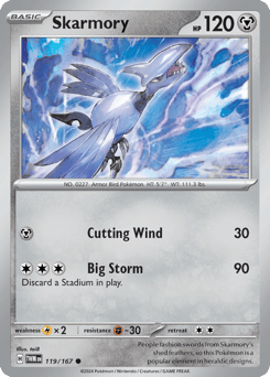 Skarmory Twilight Masquerade #119