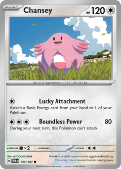 Chansey Twilight Masquerade #133