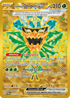 Türkisgrüne-Maske-Ogerpon-ex Twilight Masquerade #221
