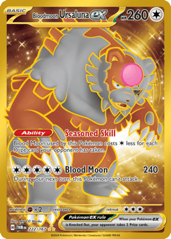 Blutmond-Ursaluna-ex Twilight Masquerade #222