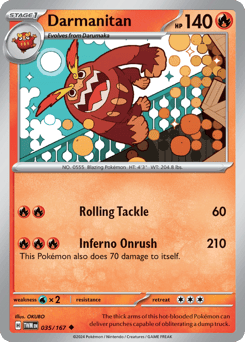 Darmanitan Twilight Masquerade #35