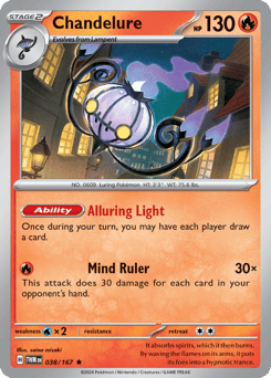 Chandelure Twilight Masquerade #38