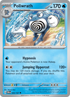 Poliwrath Twilight Masquerade #43