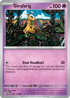 Girafarig Twilight Masquerade #83
