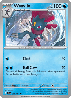 Weavile Shrouded Fable #14