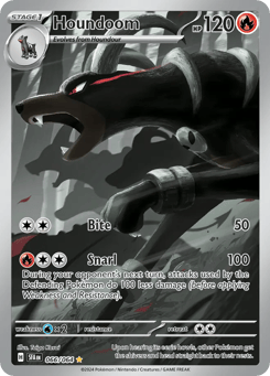 Houndoom Shrouded Fable #66