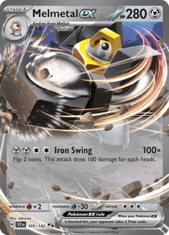 Melmetal ex Stellar Crown #105