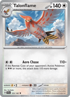 Talonflame Stellar Crown #123