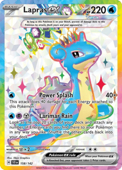Lapras ex Stellar Crown #158
