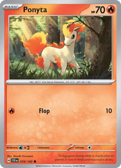 Ponyta Stellar Crown #19